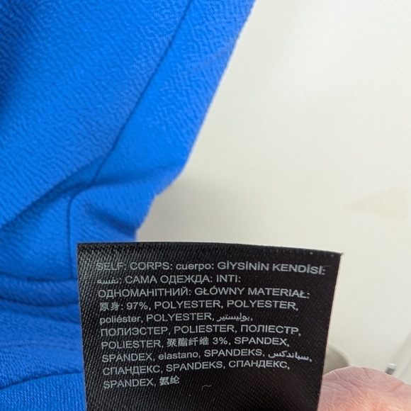 BEBE BLUE JUMPER SIZE SMALL - Picture 5 of 5